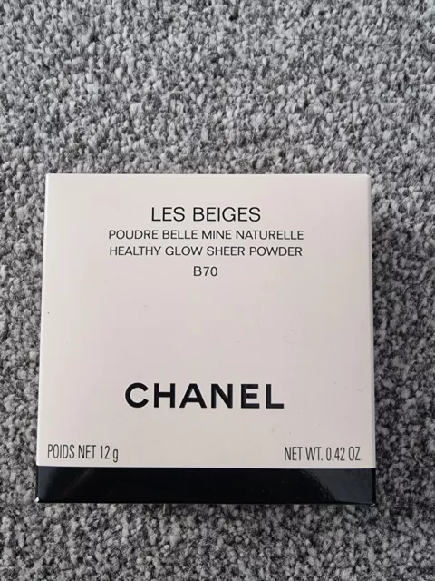 CHANEL LES BEIGES Healthy Glow Sheer Powder B70 *NEW RRP £50