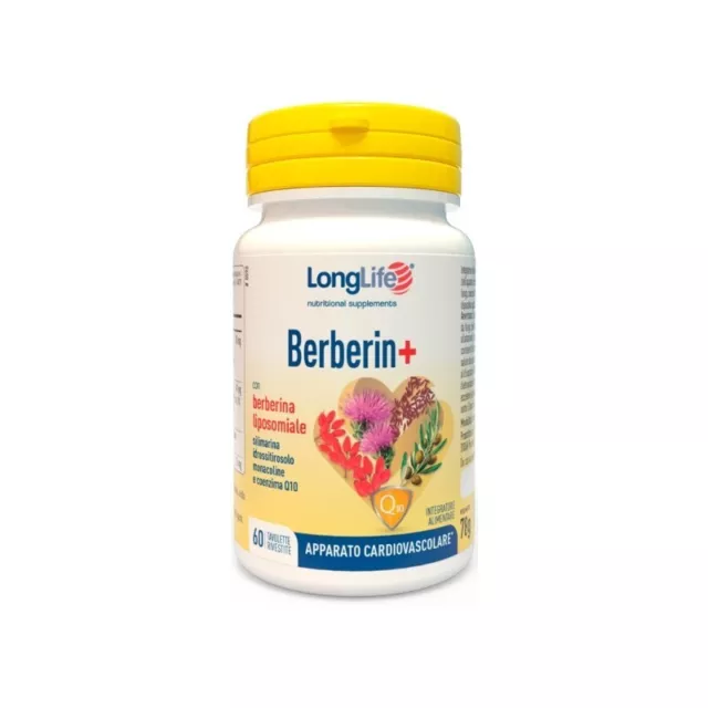 LONGLIFE Barberin+ - Heart Health Supplement 60 Tablets