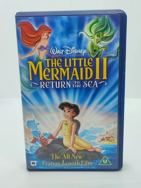 WALT DISNEY THE Little Mermaid 2 - Return to the Sea On VHS Video ...