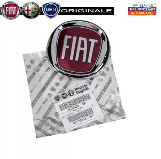 LOGO STEMMA FREGIO EMBLEMA ANTERIORE FIAT BRAVO dal 2007 al 2013 ORIGINALE