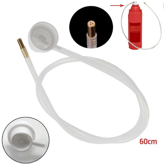 Tubo di prolunga per ugello per pellicola fluida, 60 cm, in plastica e