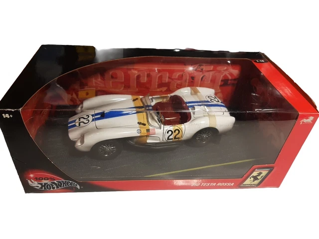 Vintage 1957 FERRARI 250 TESTA ROSSA 1:24 Bburago Burago made in Italy #1507