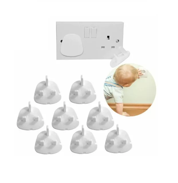 Baby Child Safety UK Plug Socket Covers Protector Guard Mains Electric Insert