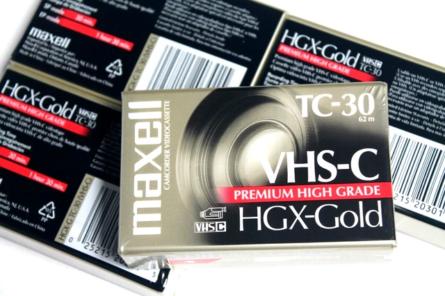 Lot De 10 Cassettes Sony VHSC 45 Minutes – Neuves Sous Emballage – Premium Excellence