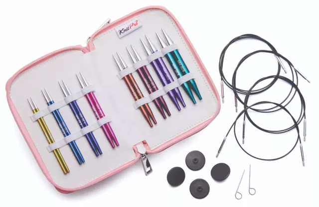 KnitPro Zing Knitting Pins Circular Interchangeable Special Deluxe Set