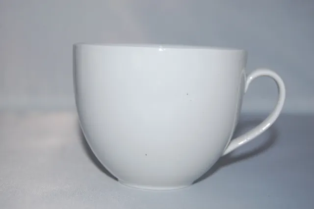 Kaffeetasse groß 8,5 / 6,7 cm Form unbekannt ? 1495 weiss Arzberg
