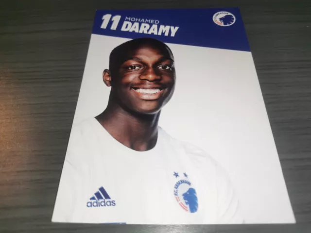 Mohamed Daramy unsigned 2019-20 Fc Copenhagen autograph card