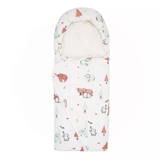 Soft Swaddle Wrap Blanket Newborn Baby Outer:100%Cotton-Filling:Polyester 2.5tog