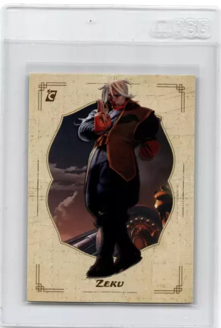 2023 Cardsmiths Street fighter Card Vega 17/25 Ruby Red Gemstone Refractor