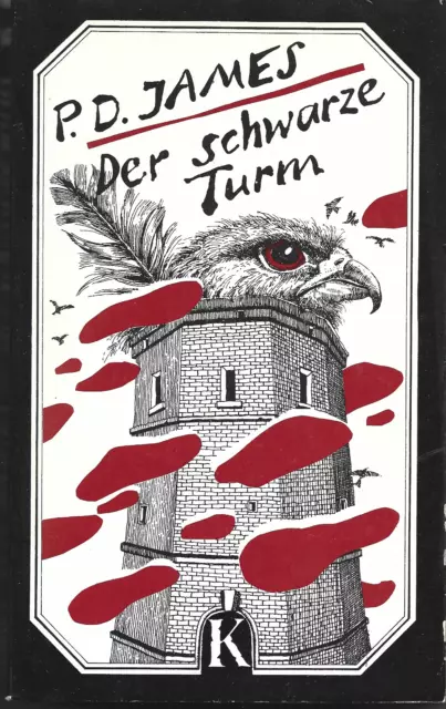 Der schwarze Turm | von  P. D. James | DDR - Kriminalroman
