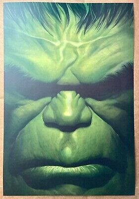Immortal Hulk #18 by Alex Ross Marvel Comics Poster