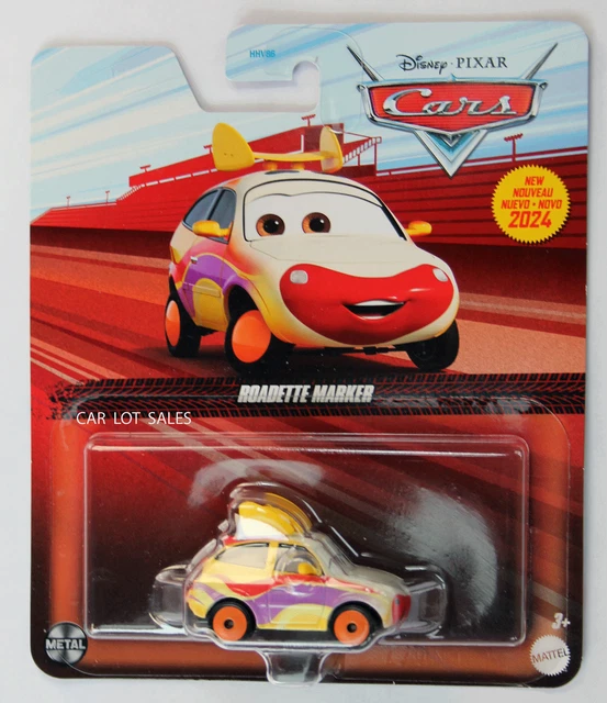 DISNEY PIXAR CARS 2024 Roadette Marker Imperfect Packaging Save 8 8.
