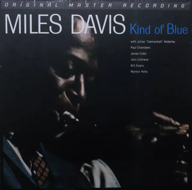 MILES DAVIS 'Kind Of Blue' Audiophile MFSL 45rpm 180g Vinyl 2LP BOX SEALED