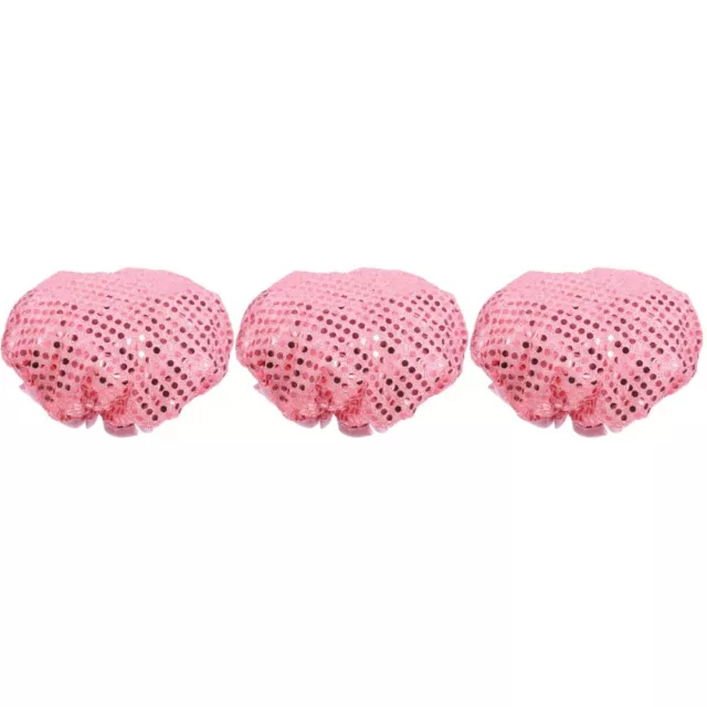 Set of 3 Sauna Hair Cap Reusable Shower Caps Waterproof Large