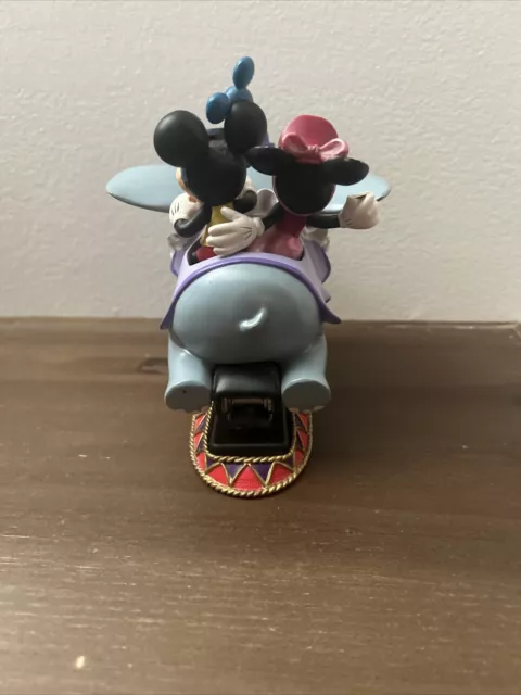 Vintage Disney Mickey Minnie Flying Elephant Dumbo Stapler Exc 3