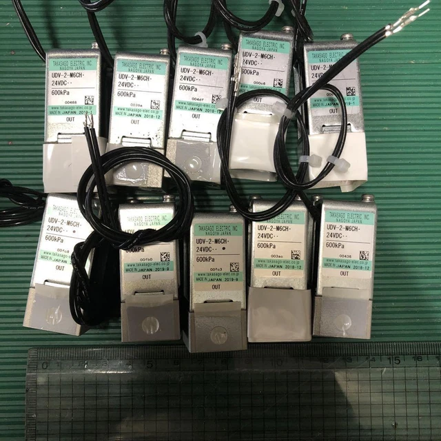 Electromagnetic valve Takasago UDV-2 10 pieces