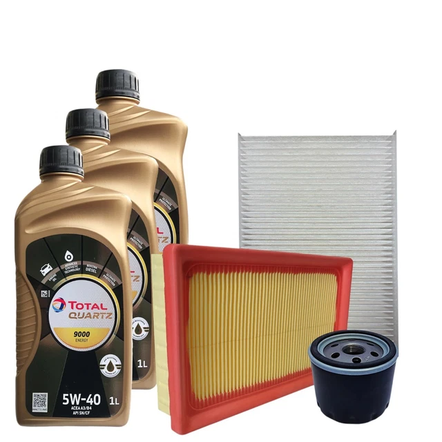 KIT TAGLIANDO SMART FORTWO 451 1.0 Cc - 3 FILTRI 3 LITRI OLIO PETRONAS - Foto 3