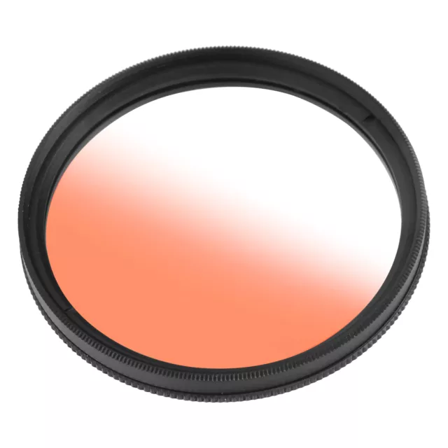 (Gradient Orange) Lens Filter 58mm Gradient Filter Multilayer Coating