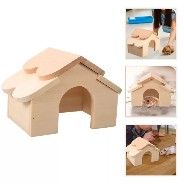 Wear-resistant Rat House Hamster Cabin Small Animal Hideout Delicate