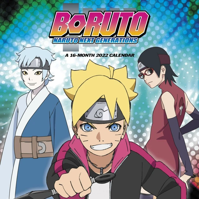BORUTO - NARUTO Next Generations - 2022 Wall Calendar - Brand New $8.86