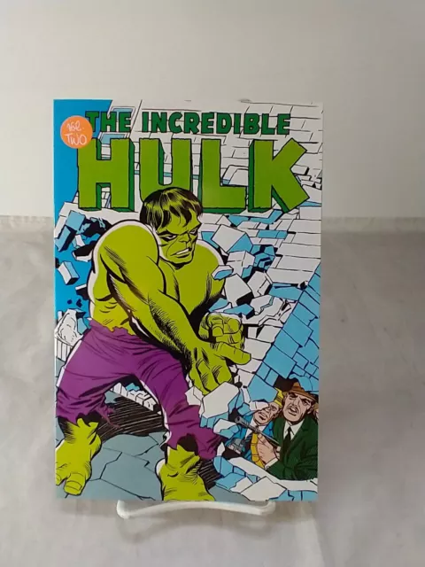 Mighty Marvel Masterworks The Incredible Hulk Vol. 2 Direct Market Cover New