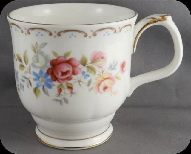 Royal Albert Jubilee Rose Footed Coffee Mug
