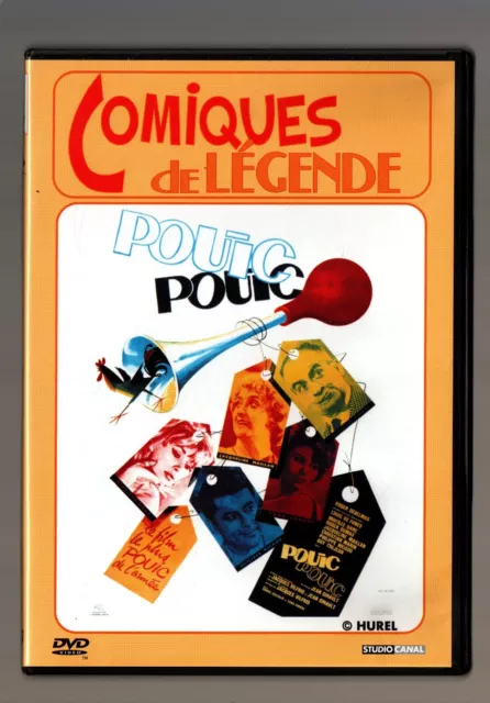 POUIC POUIC   Jean GIRAULT    Louis DE FUNES / Jacqueline MAILLAN     DVD ZONE 2