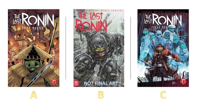 🔥Teenage Mutant Ninja Turtles: Last Ronin The Lost Years 1 A/B/C LOT IDW 1/25🔥