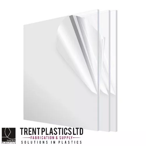 Clear Acrylic PERSPEX Sheet Plastic Material Panel Cut to Size Plexiglas equiv