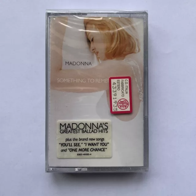 Madonna Something To Remember 1995 Musicassetta Nuova Sigillata