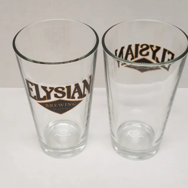 Elysian Brewing Pint Glass Beer Glass Set of 2