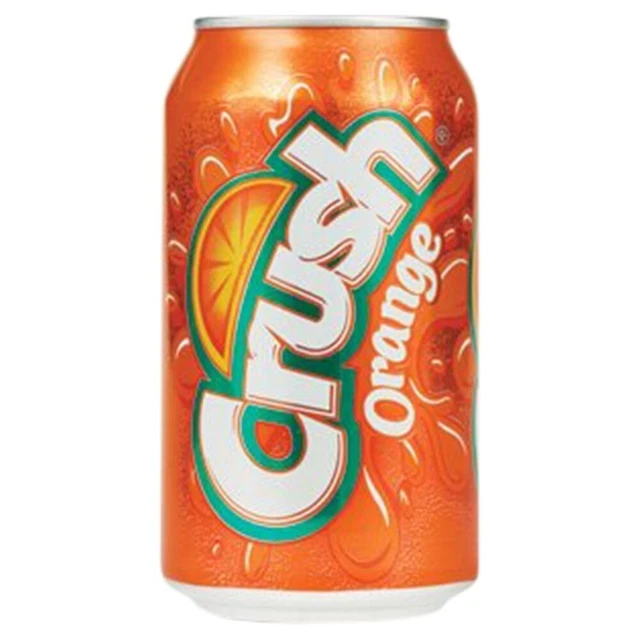 Crush Soft Drink Can (Orange)
