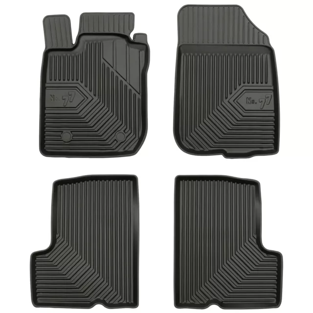 Alfombrillas De Coche TPE Frogum No.77 para Dacia Duster I 2010-2013 TPE juego d