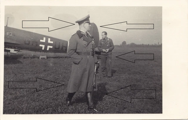 ORIGINAL FOTO ERWIN Rommel, Atlantic Wall. Postkarte. ww2. EUR 54,99 ...