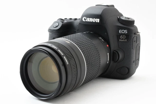 デジタルカメラ Canon EOS 6D Mark II/ Canon EF75-300mm Amazon.com : Canon EOS 6D Mark II DSLR Camera with Canon EF