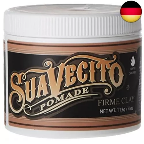 Suavecito Pomade Firme Clay, Strong Hold Hair Clay For Men, Low Shine Matte 2