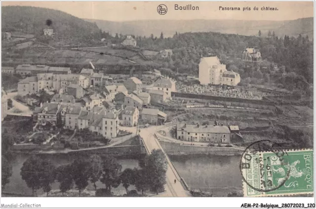 AEMP2-BELGIQUE-0154 - BOUILLON - panorama pris du château