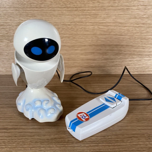 DISNEY PIXAR WALLE Remote Control RC Eve Robot by Thinkway Working £23