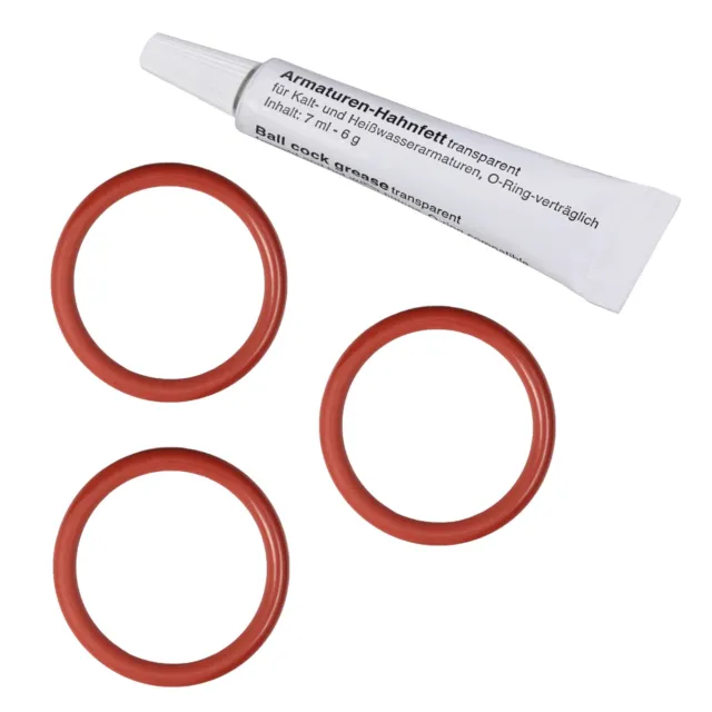 3x gasket O-ring for Saeco Philips Gaggia piston of brewing group brewing unit