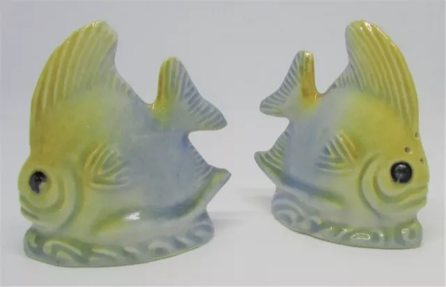 Australian Pottery - Darbyshire - Salt & Pepper Pots - Fish