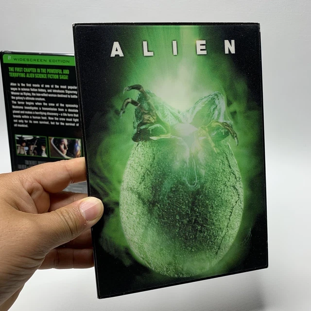 Alien DVD Sci-Fi Terror Horror Classic Widescreen Edition with 3D Slipcase New