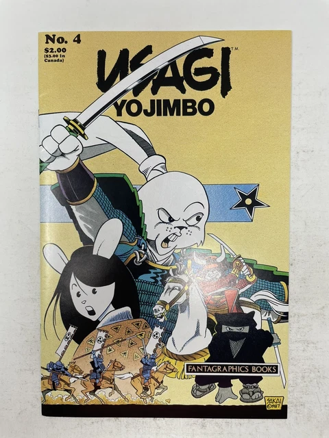 Usagi Yojimbo #4 Stan Sakai Fantagraphics Comics 1987 Copper Age