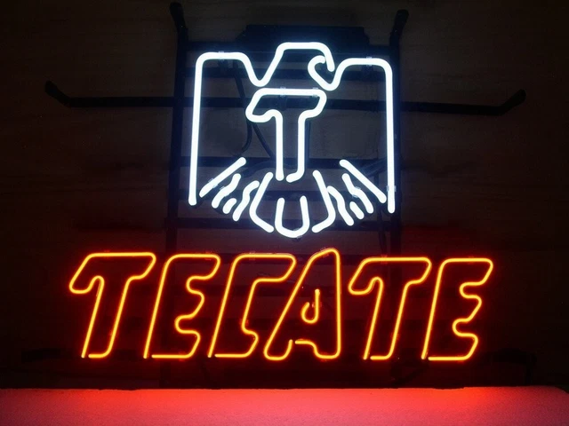 Cerveza Tecate 20"x16" Neon Sign  Light Lamp Beer Bar Collection Decor FY