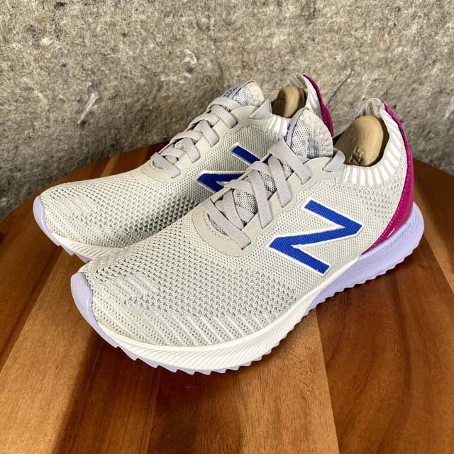 NEW BALANCE WOMENS FuelCell Echo Size 7 (B) Gray Purple Running Sneakers  WFCECCC £41.99 - PicClick UK