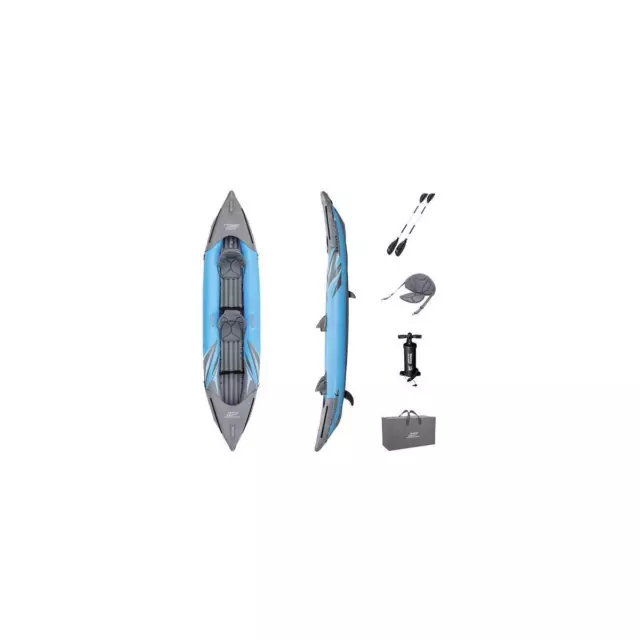 Bestway Hydro-Force Surge Elite X2 Kajak-Set Schlauchboot 2-Personen 1433229