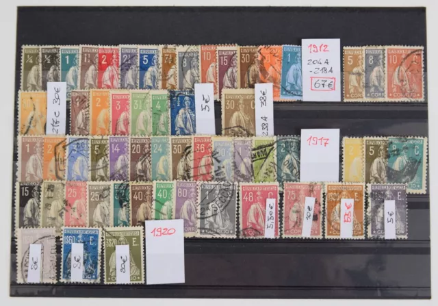 Portugal Sammlung 1912-1967 auf Steckkarten , Katalogwert +1150€ 2