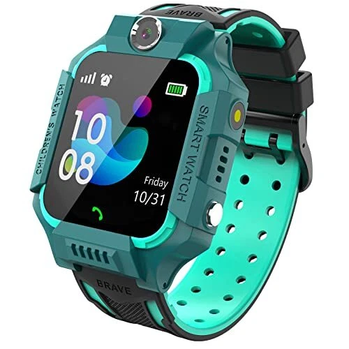 PTHTECHUS Montre Intelligente Enfants Téléphone écran Tactile Fonction d'appe...