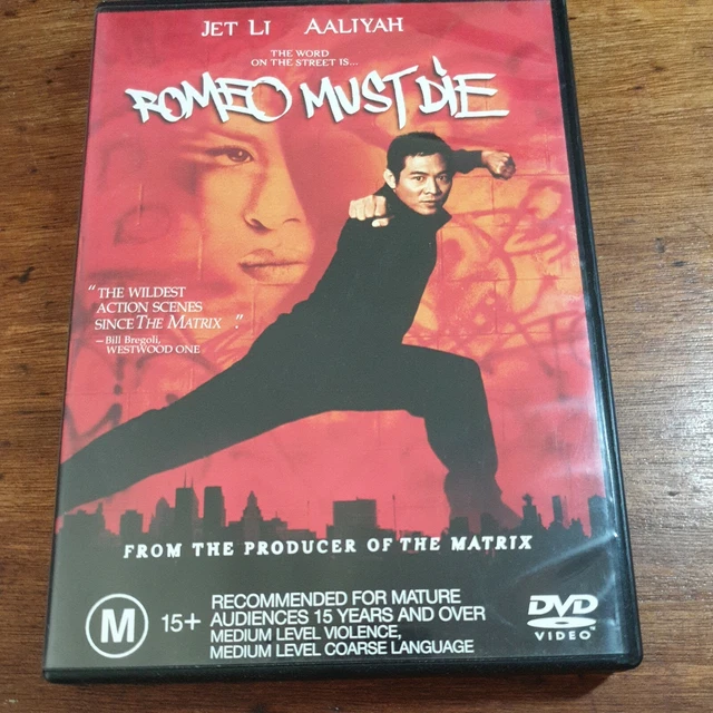 ROMEO MUST DIE DVD R4 FREE POST Jet Li, Aaliyah Russell Wong