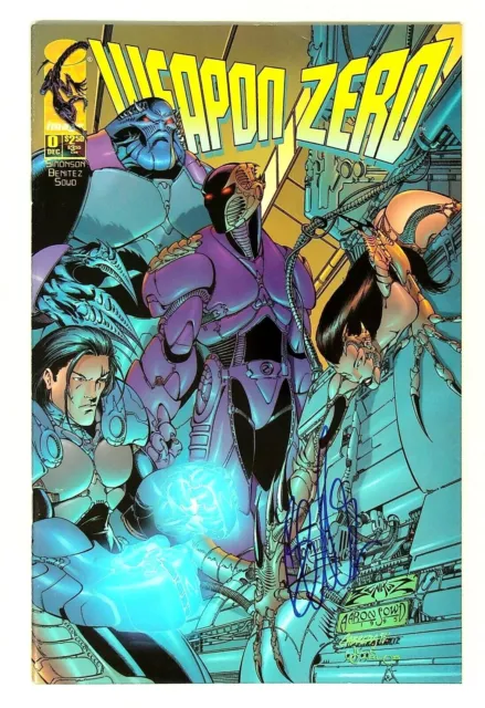 Weapon Zero #0 Signed Joe Benitez Image Comics