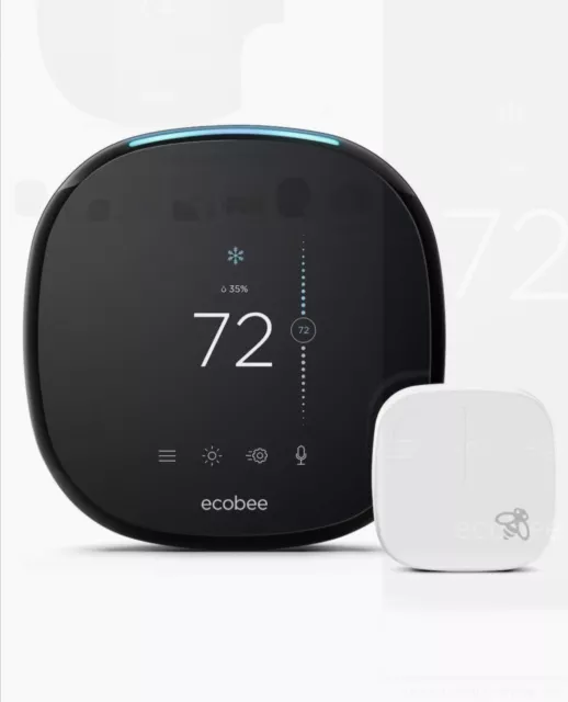 Ecobee 4 Smart Thermostat with Remote Sensor and Wifi Alexa